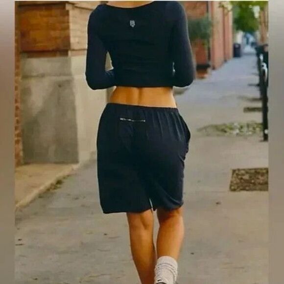 Free People Movement OB2191310 Women's Sz L Blue Hot Shot Easy 2 Piece Set - Picture 10 of 10